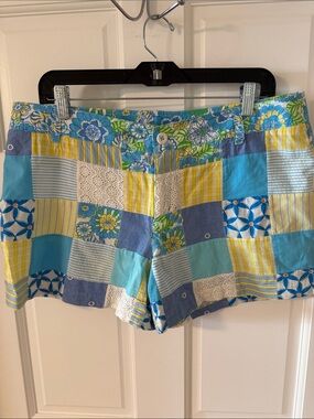 Lilly Pulitzer Patchwork Shorts  12